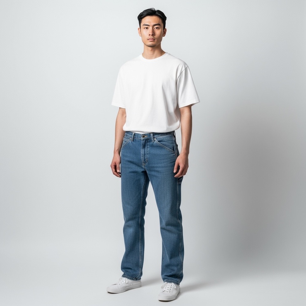 NWT Levi's 505 Carpenter Straight Fit Blue Jeans